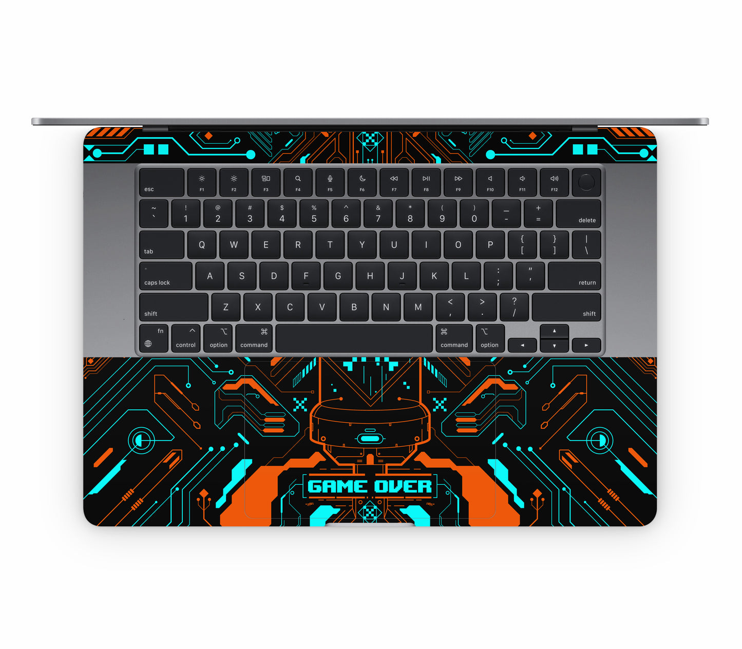 MacBook Air 15" (2025, M4) skin, Fatal Error, inside skin