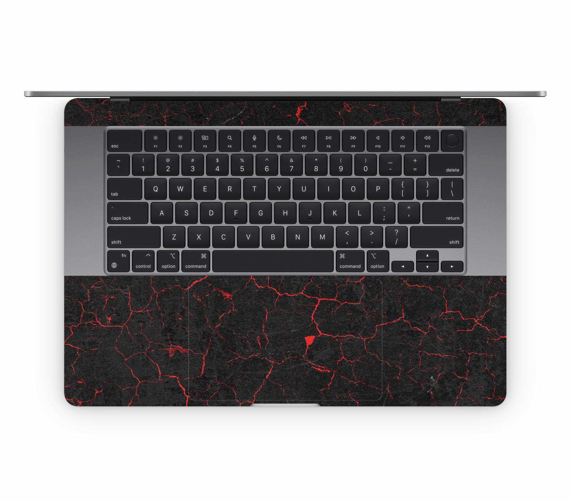 MacBook Air 15" (2025, M4) skin, Hellcrack, inside skin