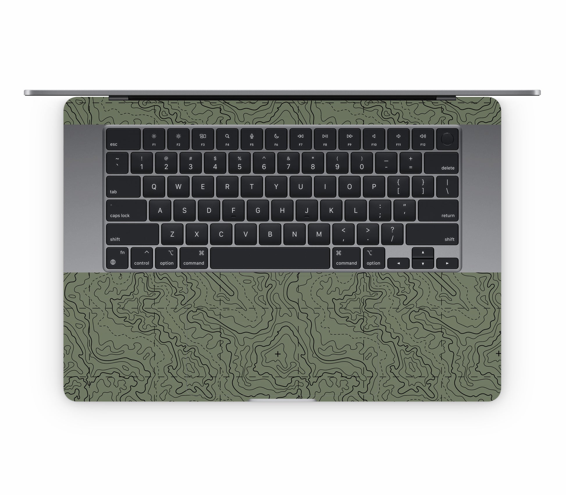 MacBook Air 15" (2025, M4) skin, Lockdown (Deathline), inside skin