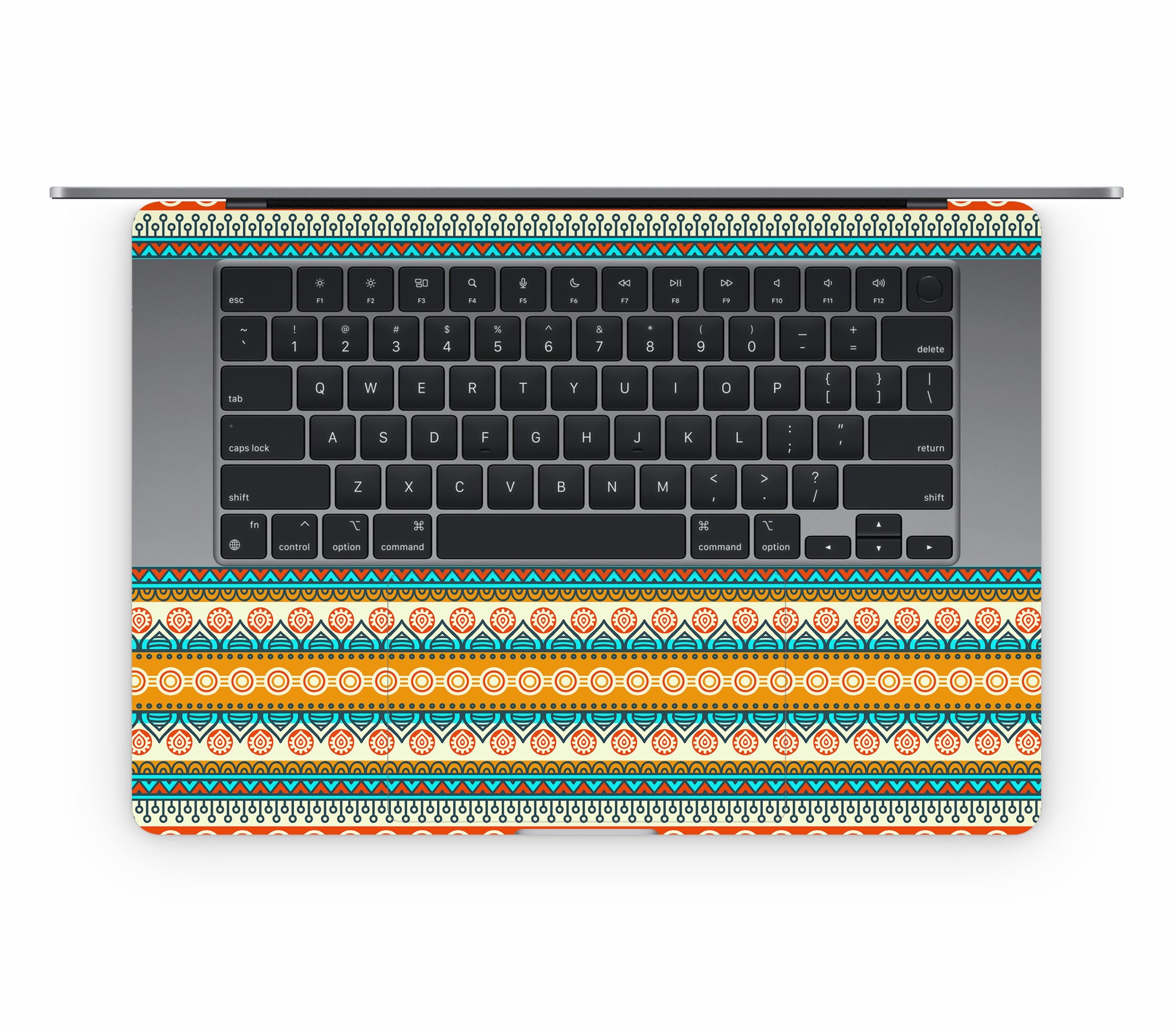 MacBook Air 15" (2025, M4) skin, Rangoli, inside skin