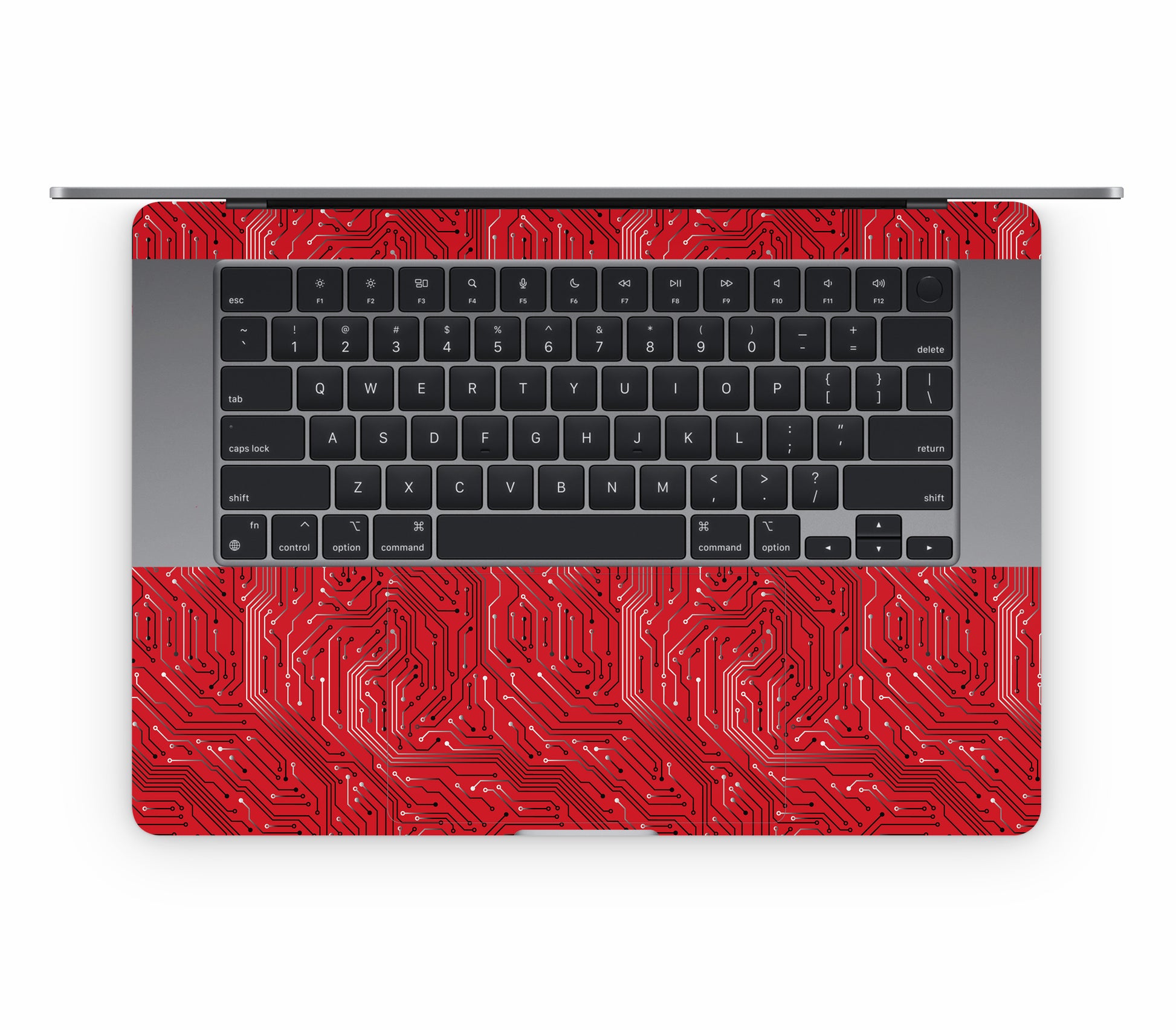 MacBook Air 15" (2025, M4) skin, Redline, inside skin