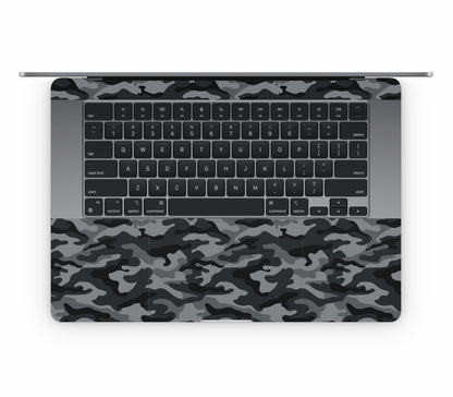 MacBook Air 15" (2025, M4) skin, Urban Camo, inside skin