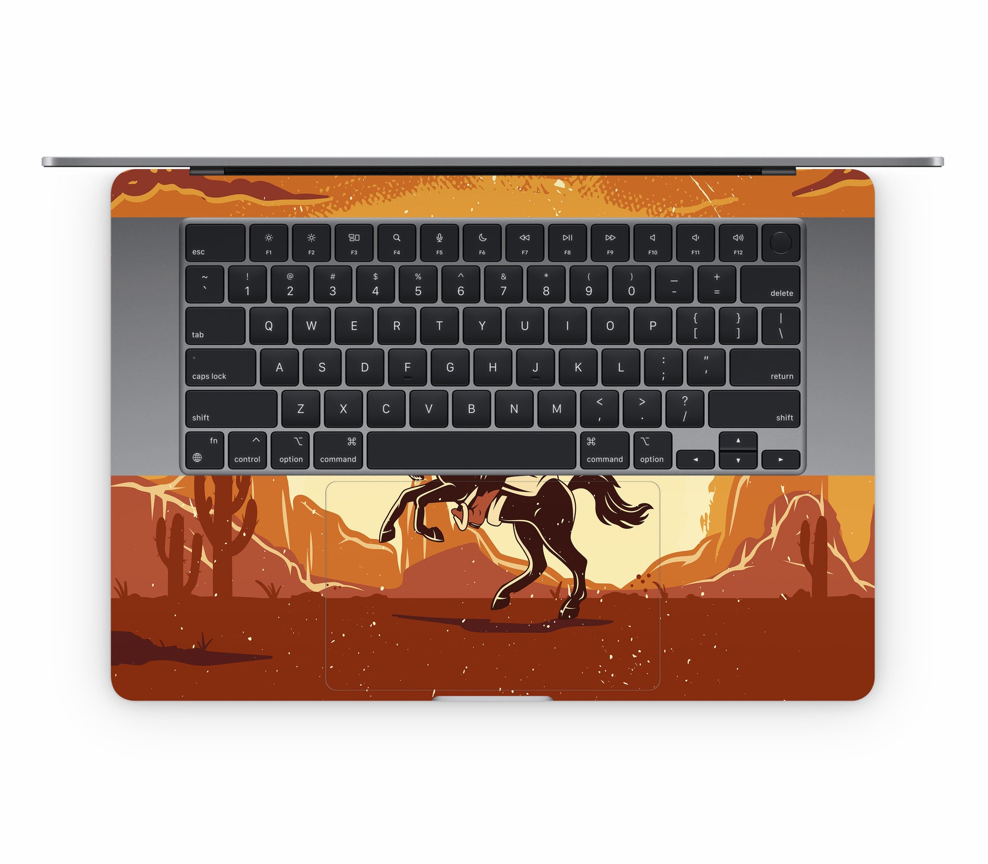 MacBook Air 15" (2026, M5) skin, Cowboy, inside skin
