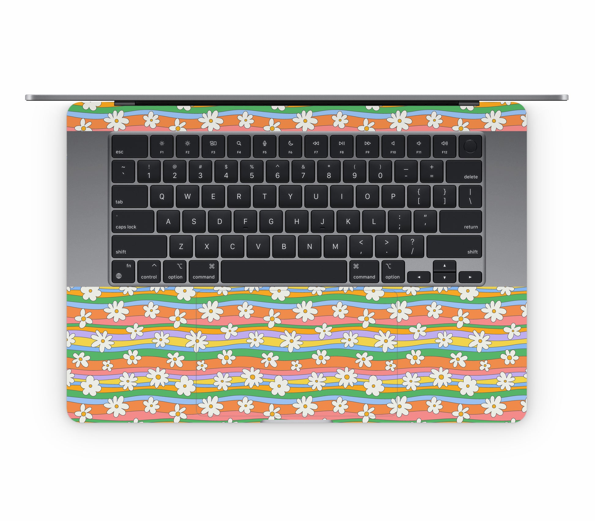 MacBook Air 15" (2026, M5) skin, Daisy Drift, inside skin