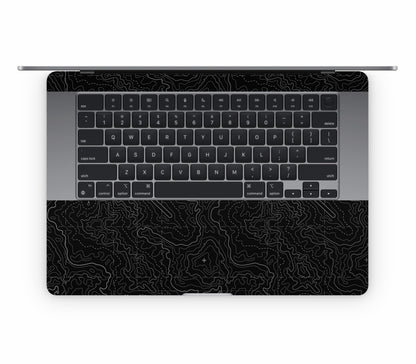 MacBook Air 15" (2026, M5) skin, Lockdown (Blackout), inside skin