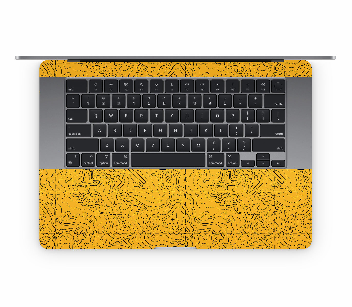 MacBook Air 15" (2026, M5) skin, Lockdown (No Return), inside skin