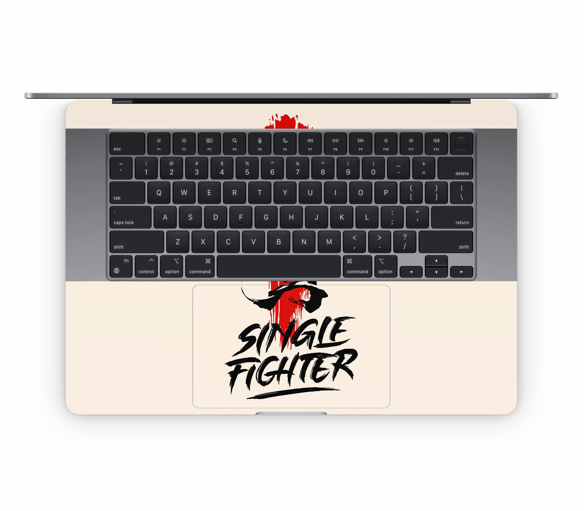 MacBook Air 15" (2026, M5) skin, Samurai, inside skin