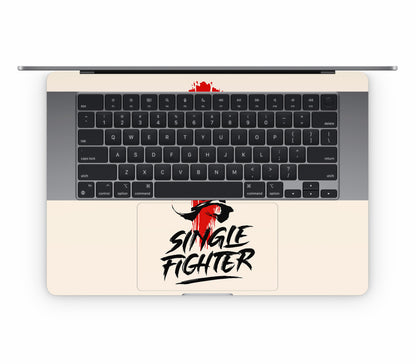 MacBook Air 15" (2026, M5) skin, Samurai, inside skin