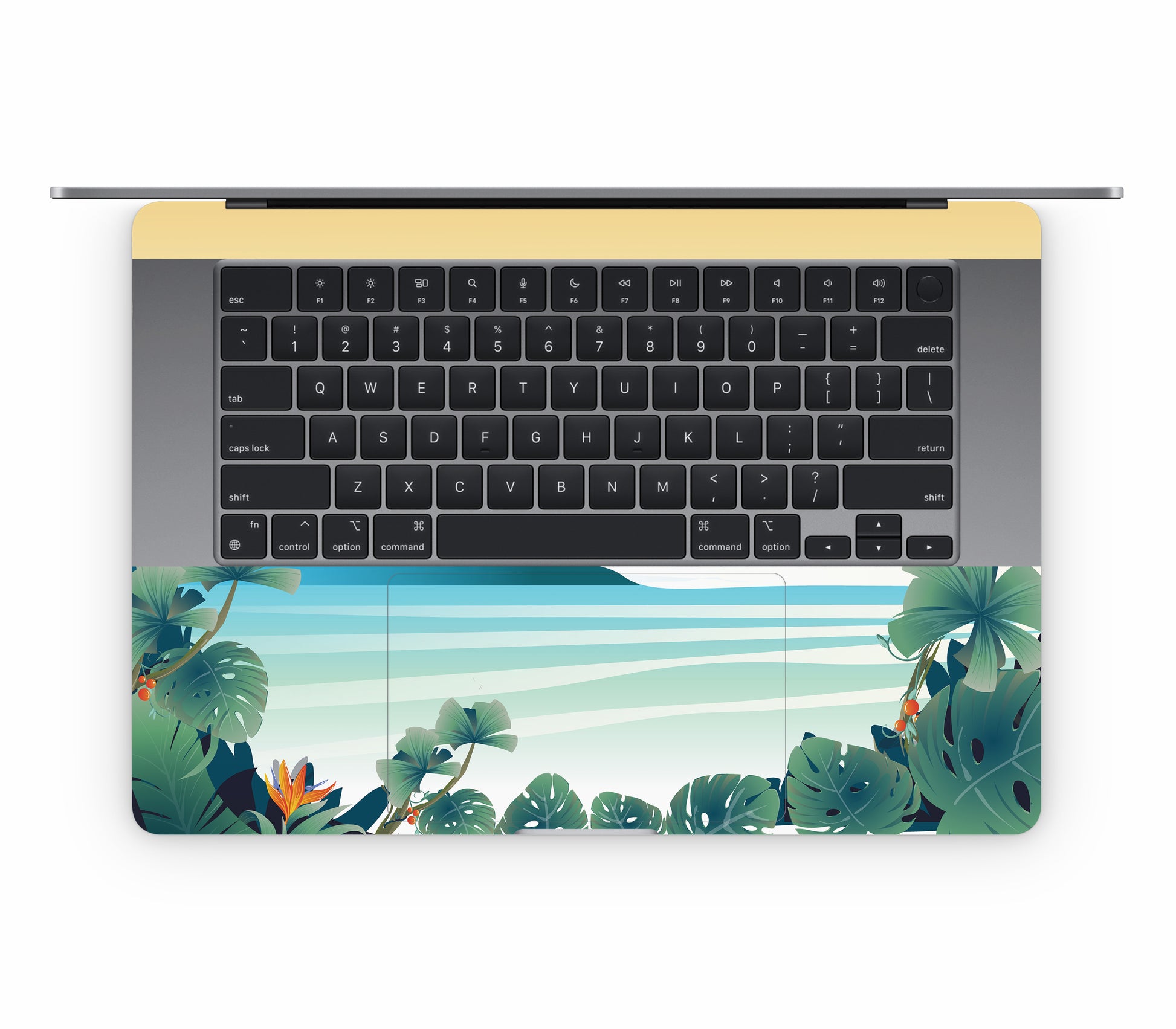 MacBook Air 15" (2026, M5) skin, Sizzle Bay, inside skin
