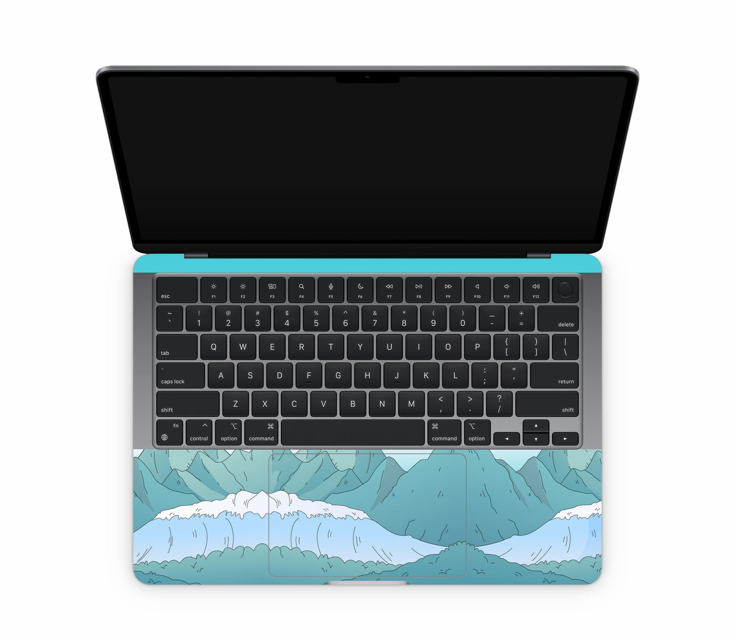 MacBook Neo skin, Altitude Error, inside skin