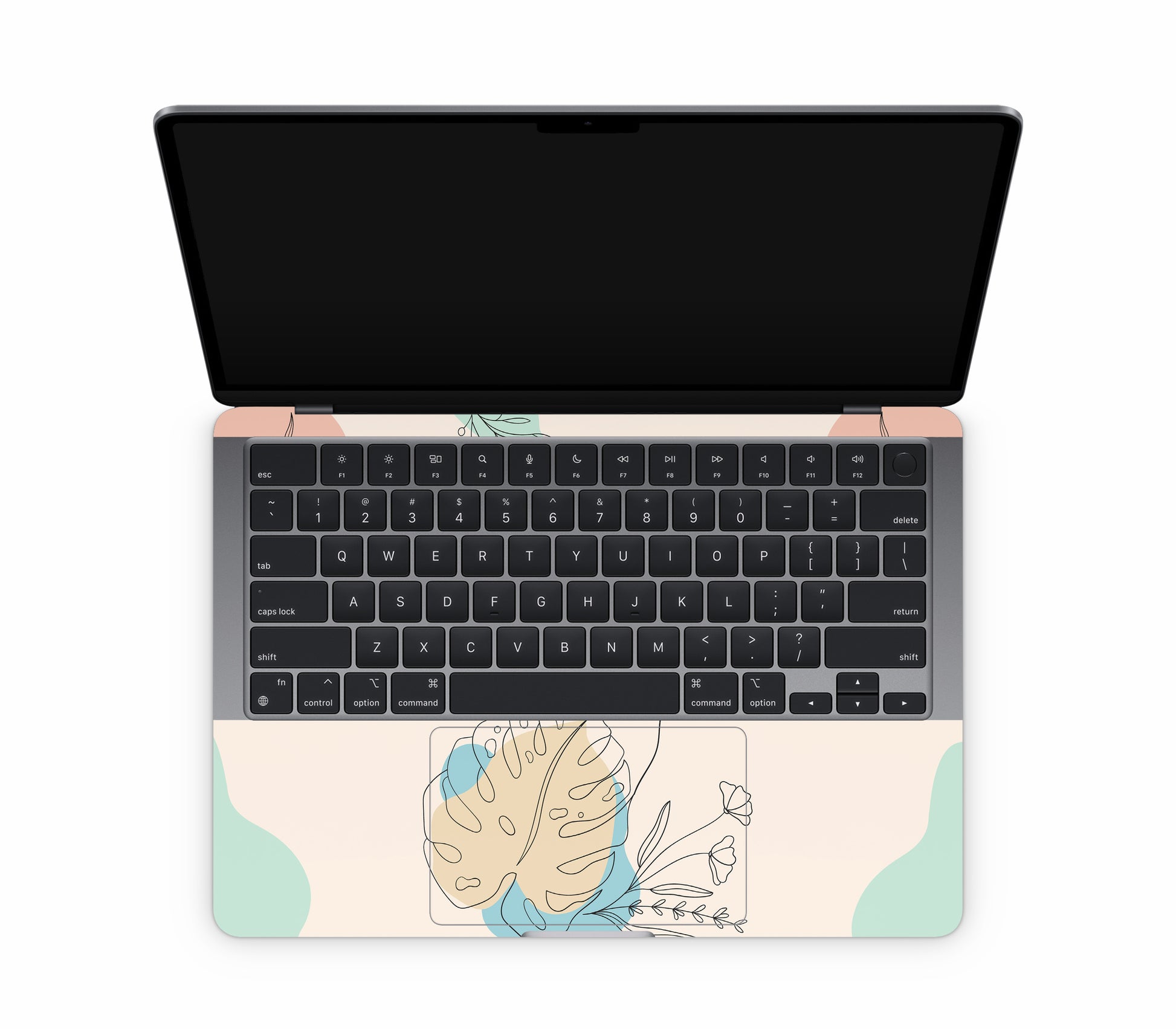 MacBook Neo skin, Bliss, inside skin