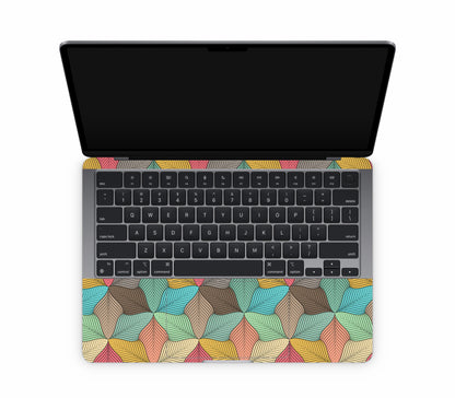 MacBook Neo skin, Blossom, inside skin