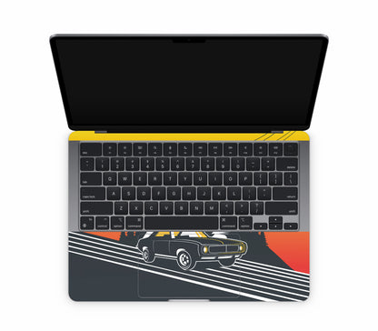 MacBook Neo skin, Last Ride, inside skin