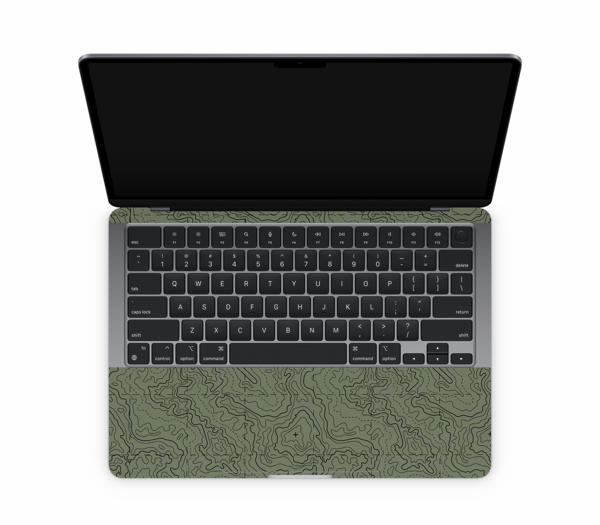 MacBook Neo skin, Lockdown (Deathline), inside skin