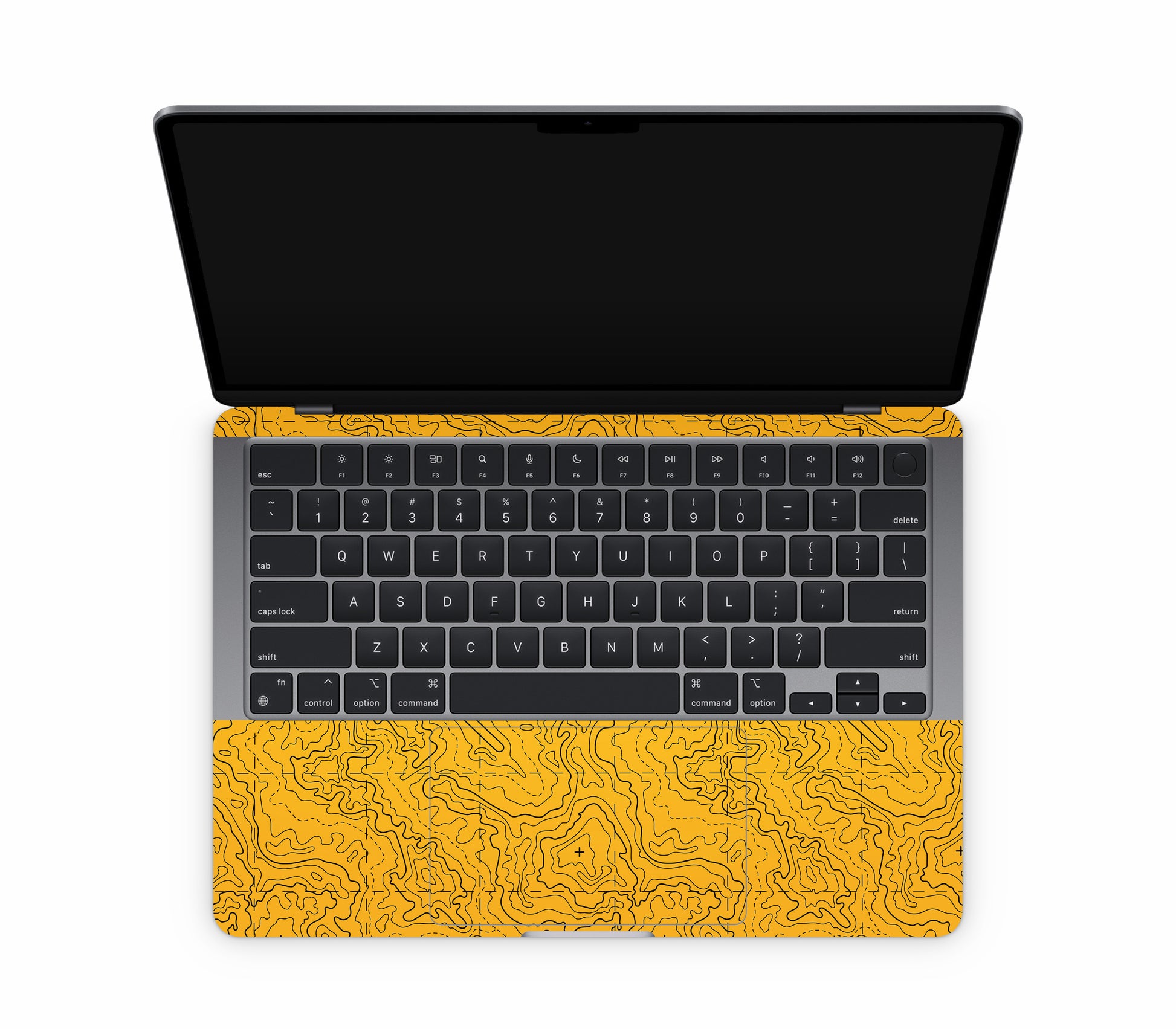 MacBook Neo skin, Lockdown (No Return), inside skin