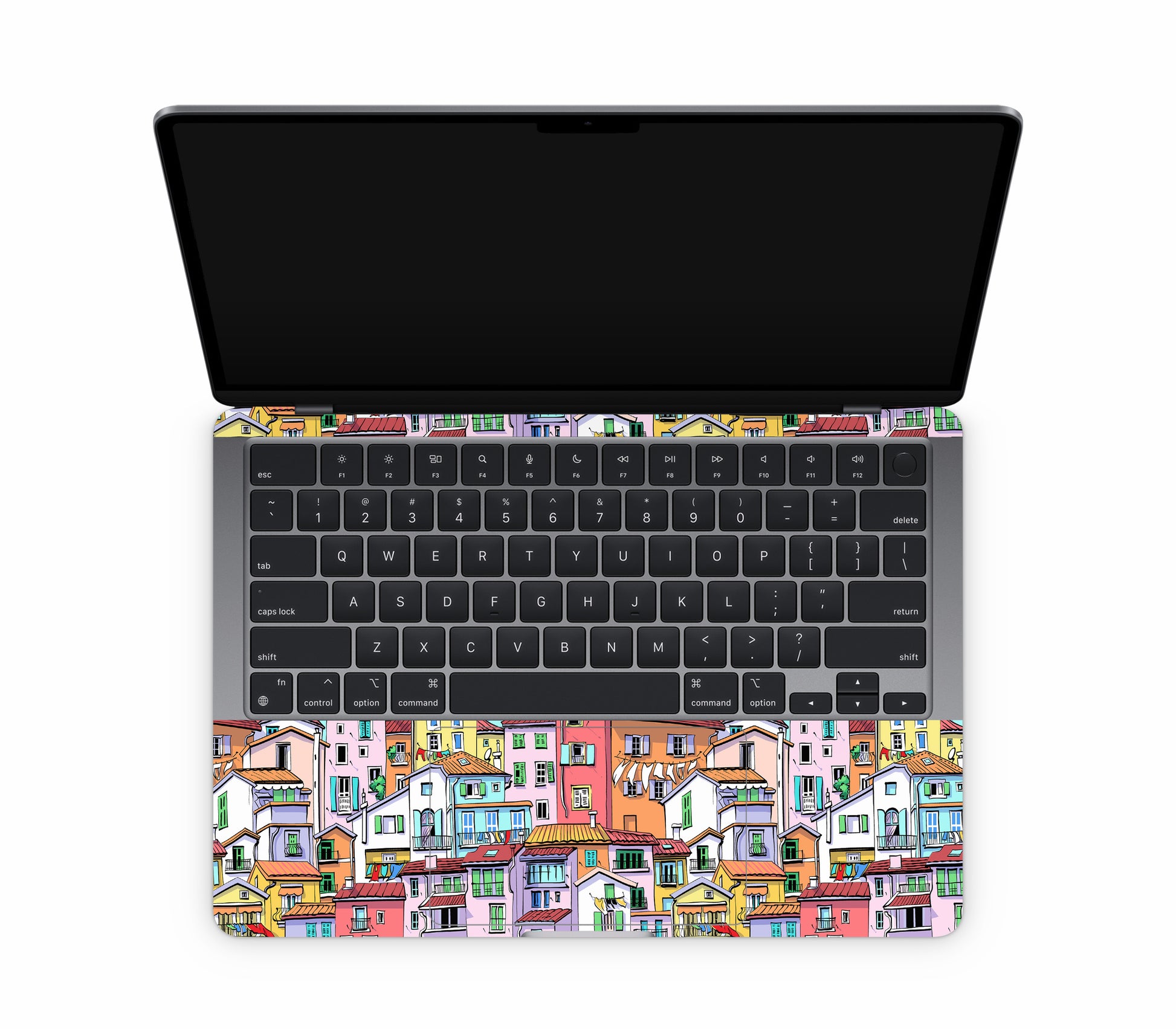 MacBook Neo skin, Menton Mosaic, inside skin