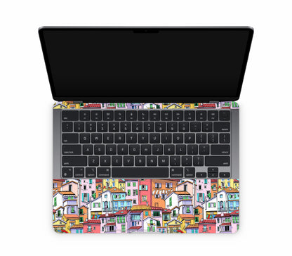 MacBook Neo skin, Menton Mosaic, inside skin