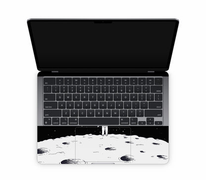MacBook Neo skin, Moonwave, inside skin