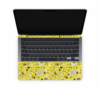 MacBook Pro 13" (2016-2017) skin, 90’s Nostalgia, inside skin