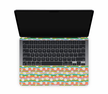 MacBook Pro 13" (2016-2017) skin, Daisy Drift, inside skin