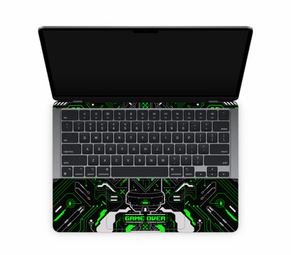 MacBook Pro 13" (2016-2017) skin, Fatal Error (Acid), inside skin