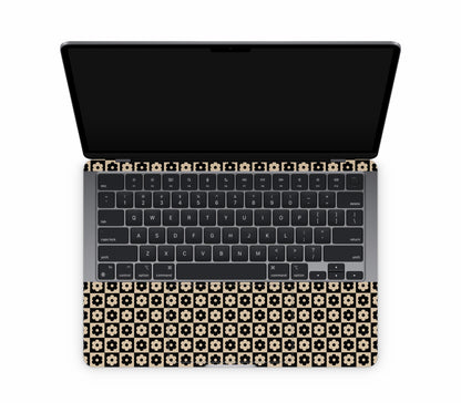 MacBook Pro 13" (2016-2017) skin, Floral Grid, inside skin