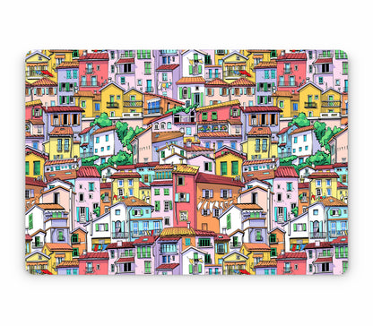 MacBook Pro 15" (2018, Touch Bar) skin, Menton Mosaic, top skin without logo cutout