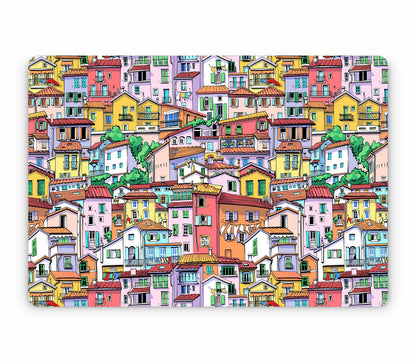 MacBook Pro 16" (2024, M4) skin, Menton Mosaic, top skin without logo cutout