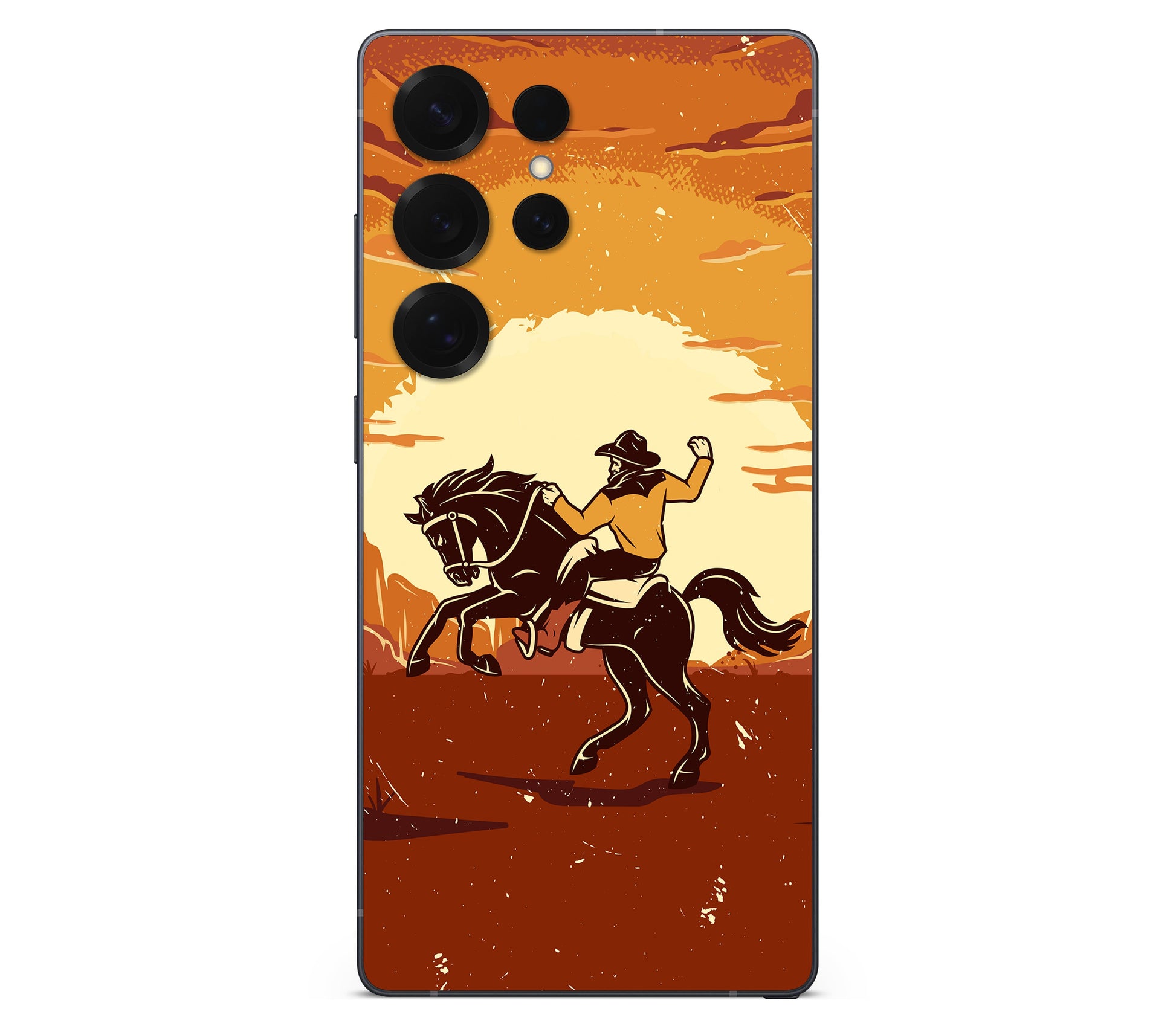 Galaxy S26 Ultra skin, Cowboy, back skin