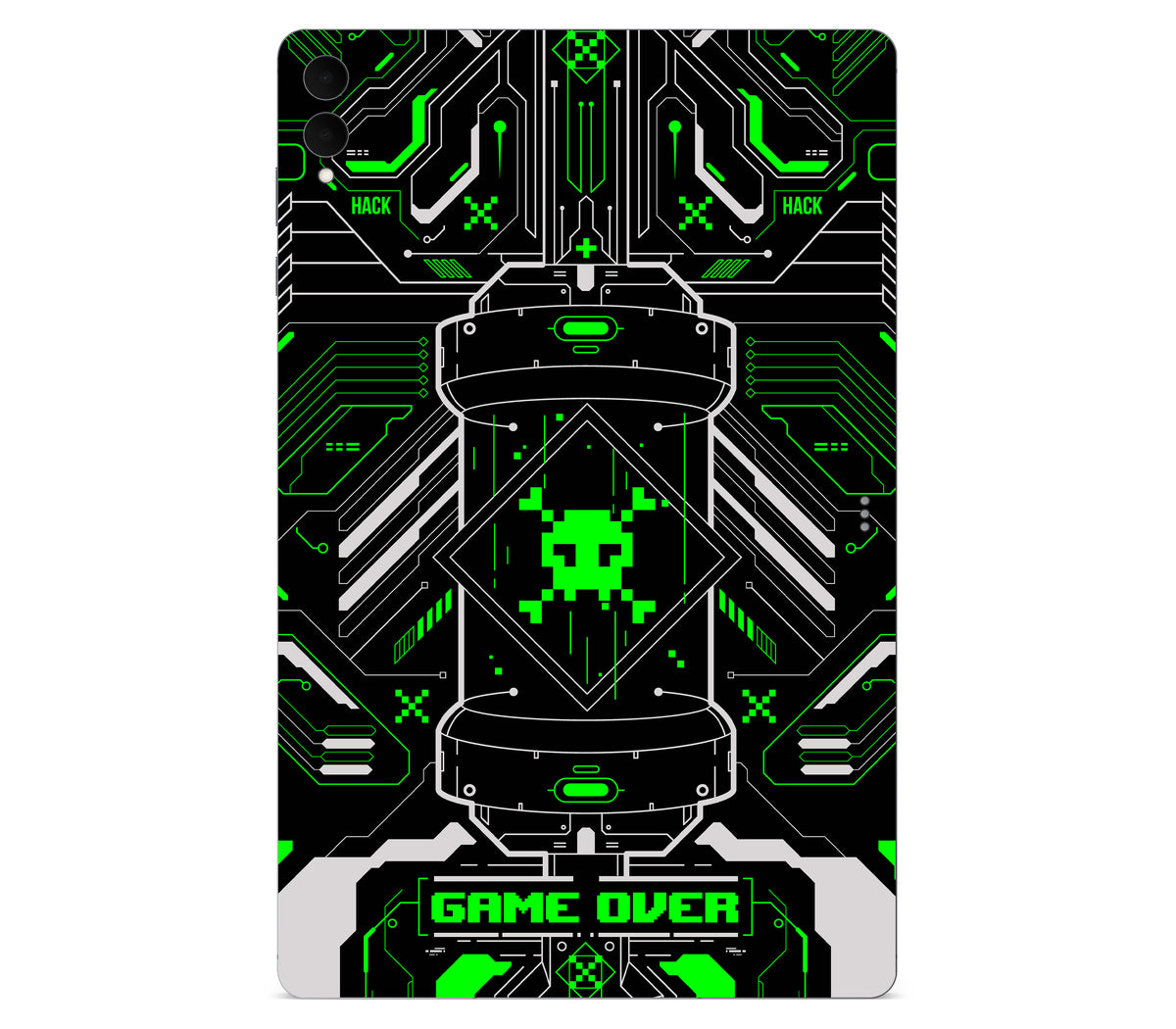 Galaxy Tab S11 Ultra skin, Fatal Error (Acid), back skin