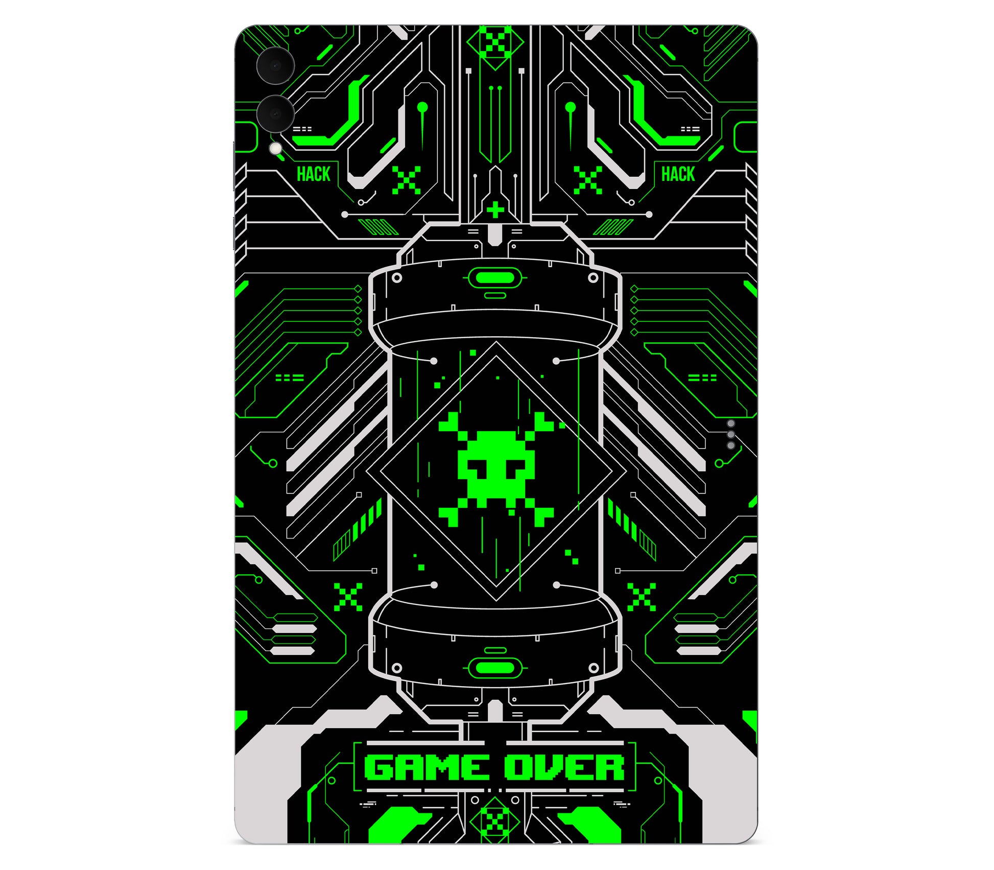 Galaxy Tab S11 Ultra skin, Fatal Error (Acid), back skin